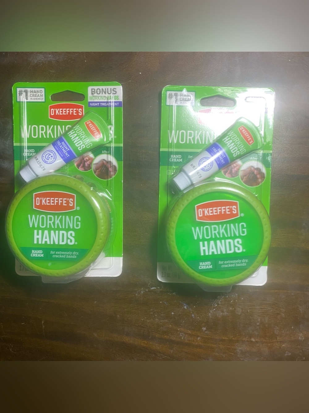 O'Keeffe's Working Hands Hand Cream For Extremely Dry Skin And Night Treatment